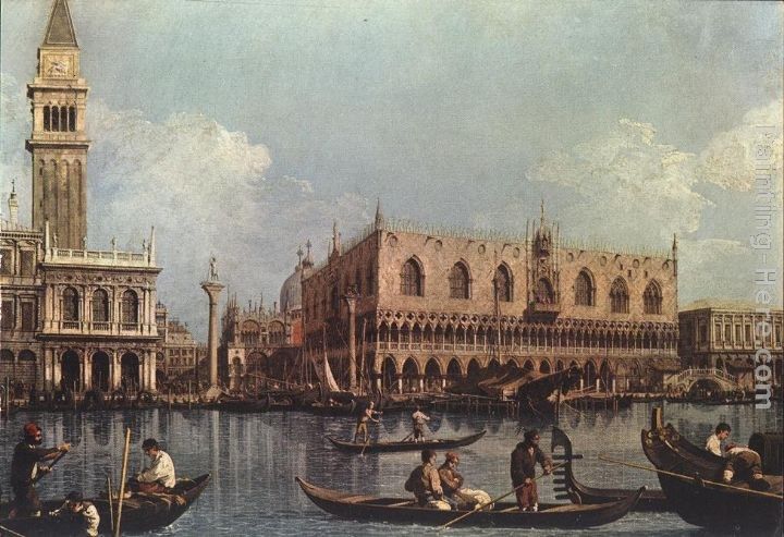 Canaletto View of the Bacino di San Marco